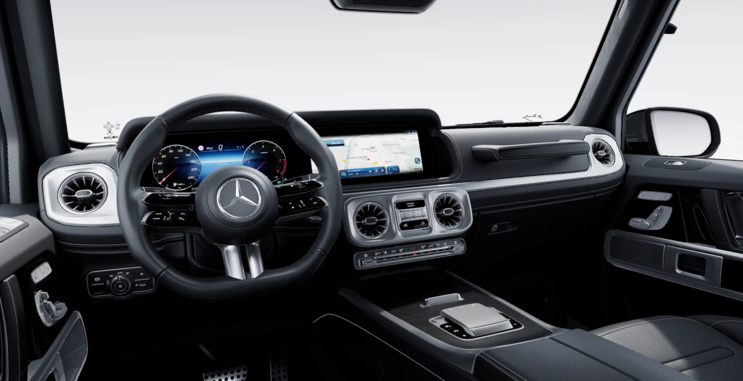 Mercedes - Benz G 450d AMG | FACELIFT | bílá Polar nemetalická | nové české auto | k objednání do výroby | super cena | online nákup | online prodej | autoibuy.com